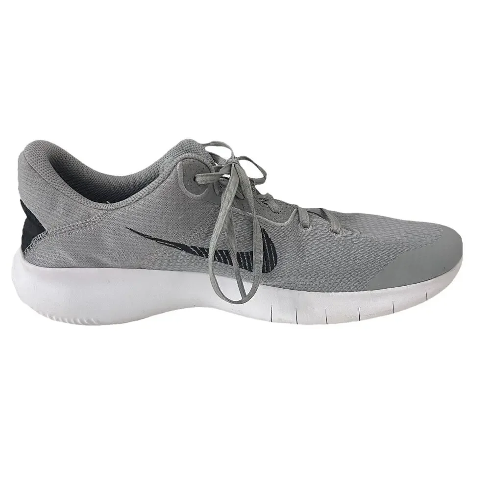Nike Flex Experience RN 11 Particle Grey Black White DD9284-005 Size 14
